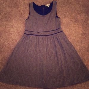 Girls Dress in Gray